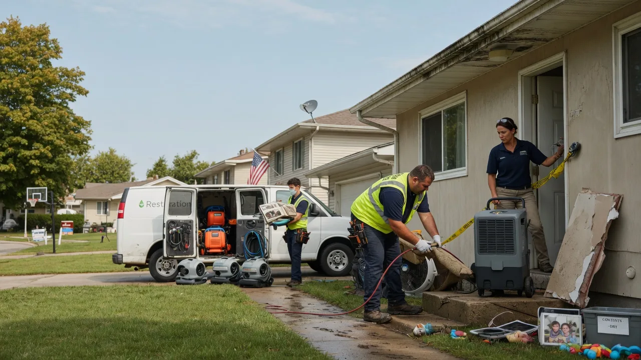 Water Damage Restoration in Chillicothe, IL near me